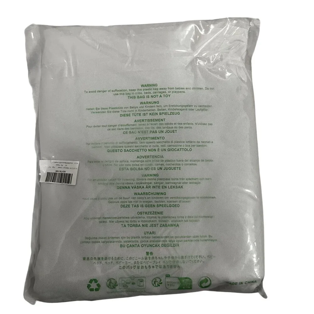 Nicetown Blackout Curtain Liners Tabs Set of 2 Panels White 50x80
